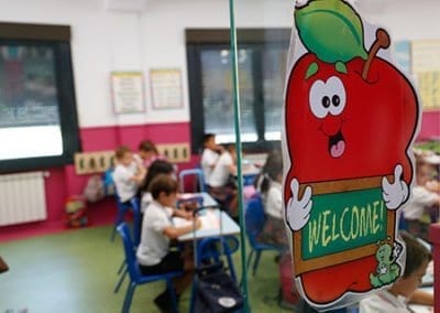 Clases bilingüe de primaria en Las Rozas