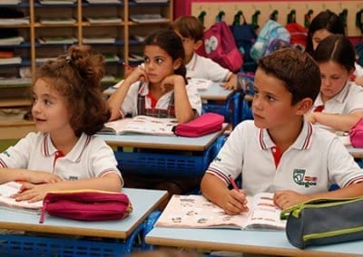 Clases de primaria en cole privado de Las Rozas